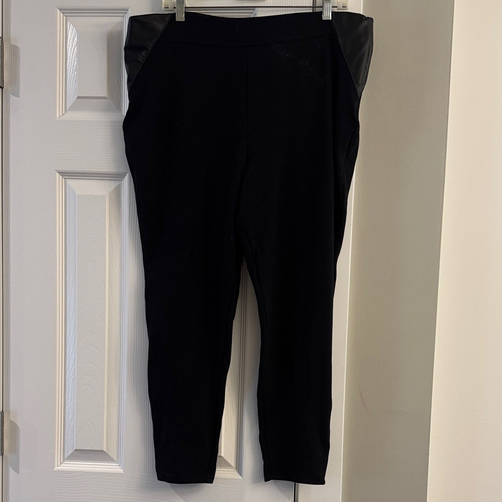 Maurices Black Textured Pants